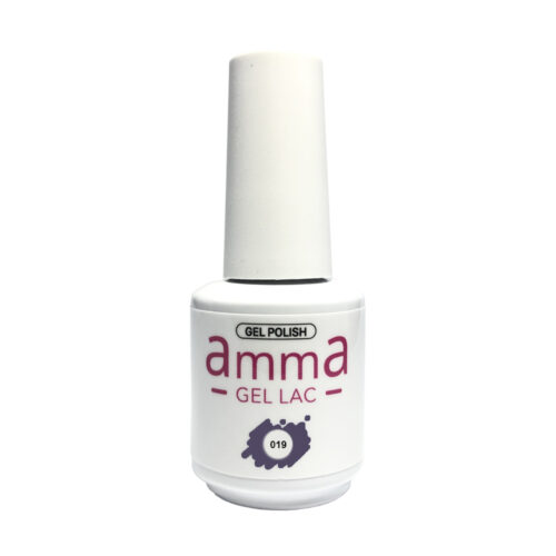 Oja semipermanenta, AMMA Mauve Orchid 19, 15 ml