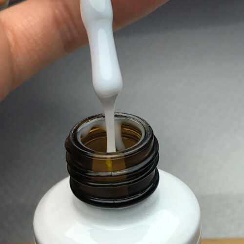 AMMA Brush On Builder, Milky White 02, 15 ml