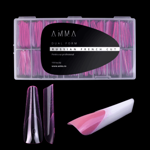 AMMA Dual Form Russian French Cut - Tipsuri Reutilizabile