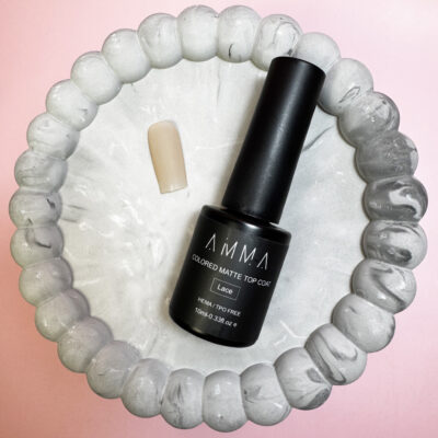 AMMA Lace Color Matte Top Coat, T06, 10 ml