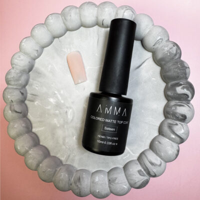 AMMA Sateen Color Matte Top Coat, T08, 10 ml